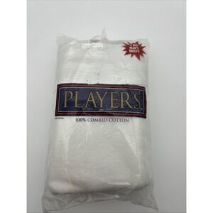 Players / Christopher Hart Mens Briefs, Big and Tall White (2-Pack) 7X66-68